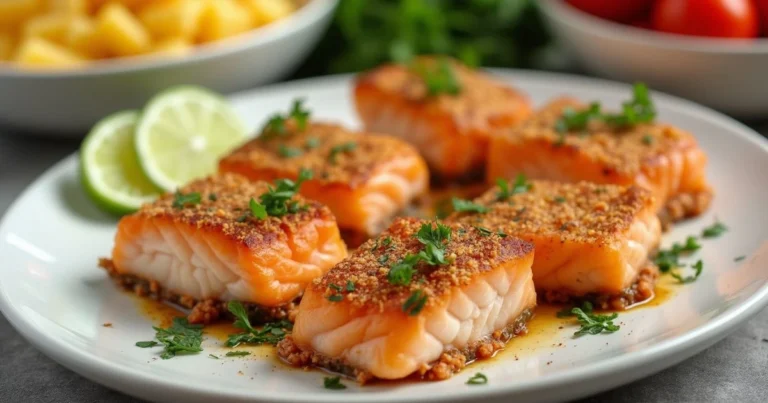 baked salmon bites!