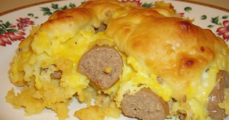 sausage and egg casserole crescent rolls