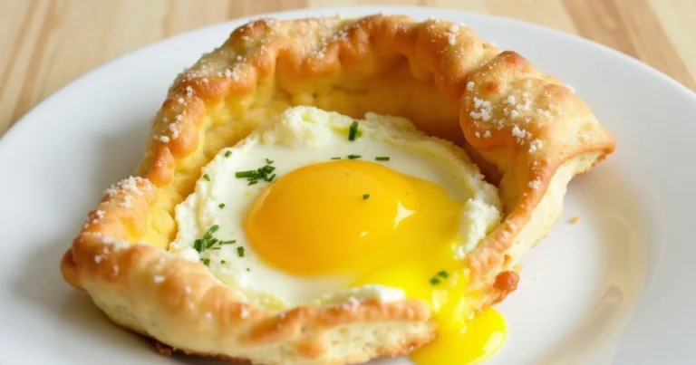 egg puff pastry breakfast