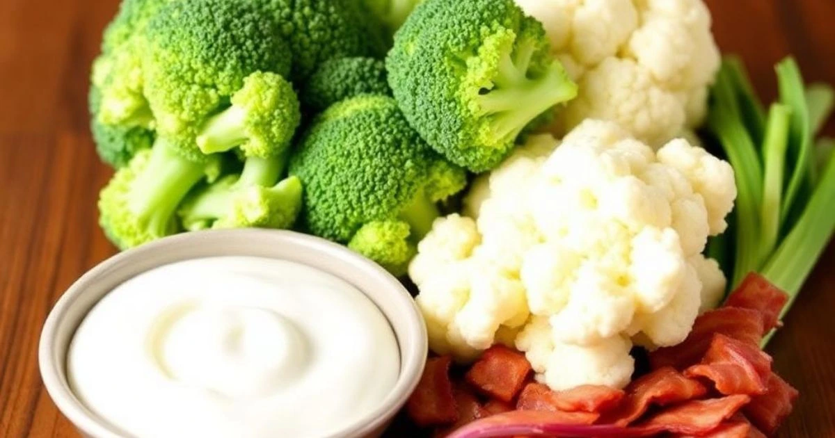 broccoli and cauliflower salad recipe