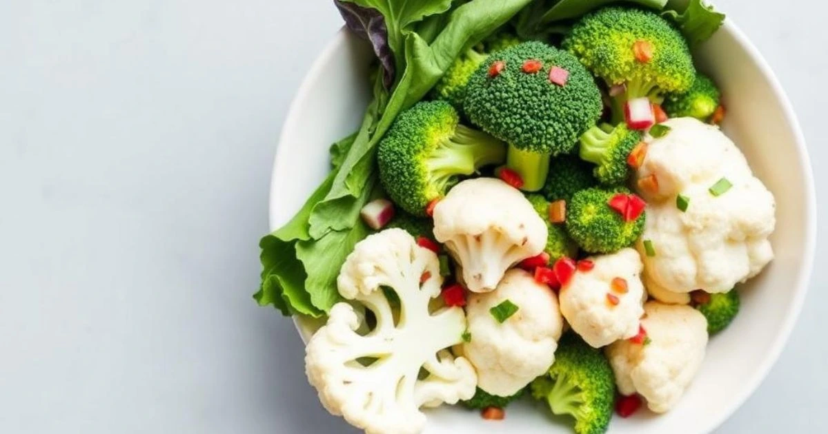 broccoli and cauliflower salad recipe