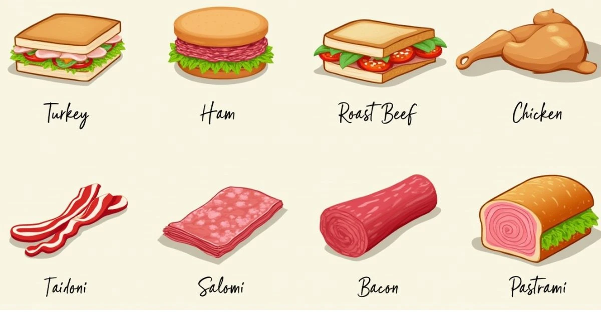 sandwich meats list