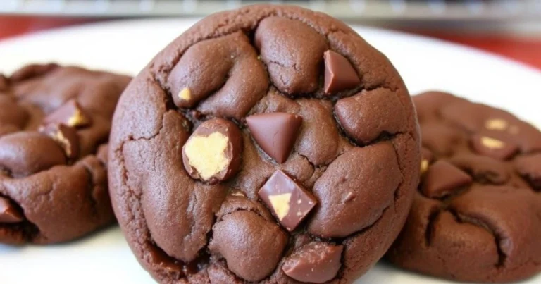 double chunk chocolate cookie