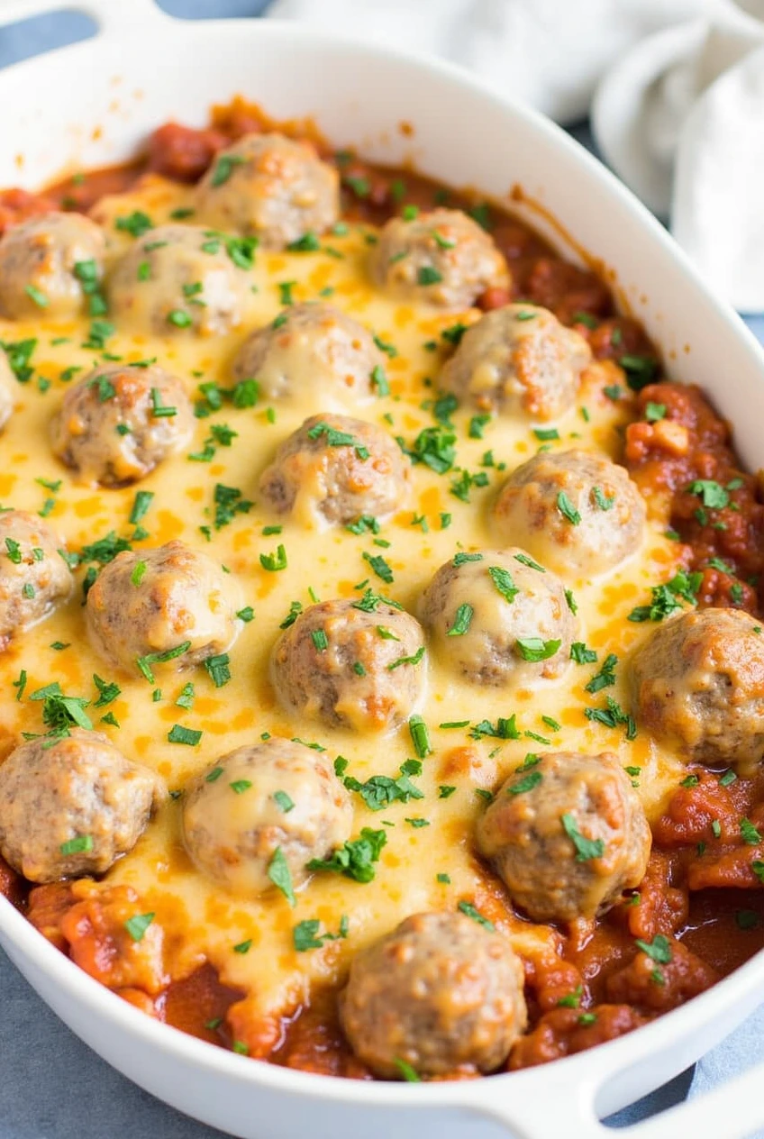 Easy Meatball Casserole
