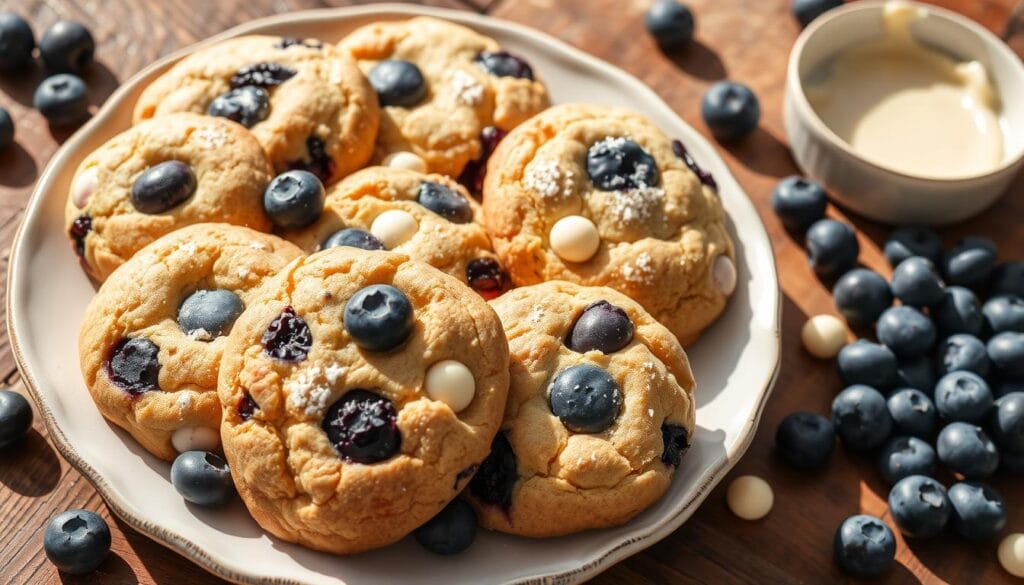 blueberry recipes variations with frozen blueberries and white chocolate chips