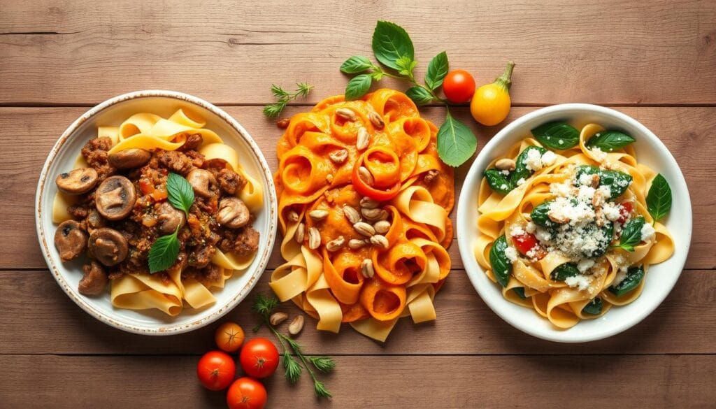 flavor combinations with pappardelle