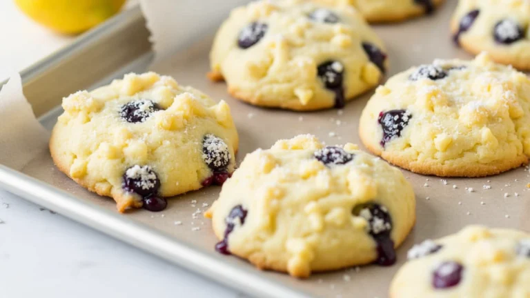 lemon blueberry cookies