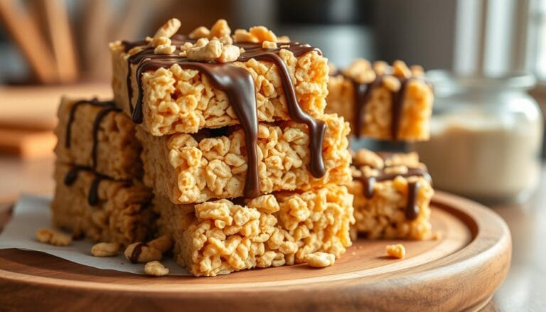 peanut butter rice crispy treats