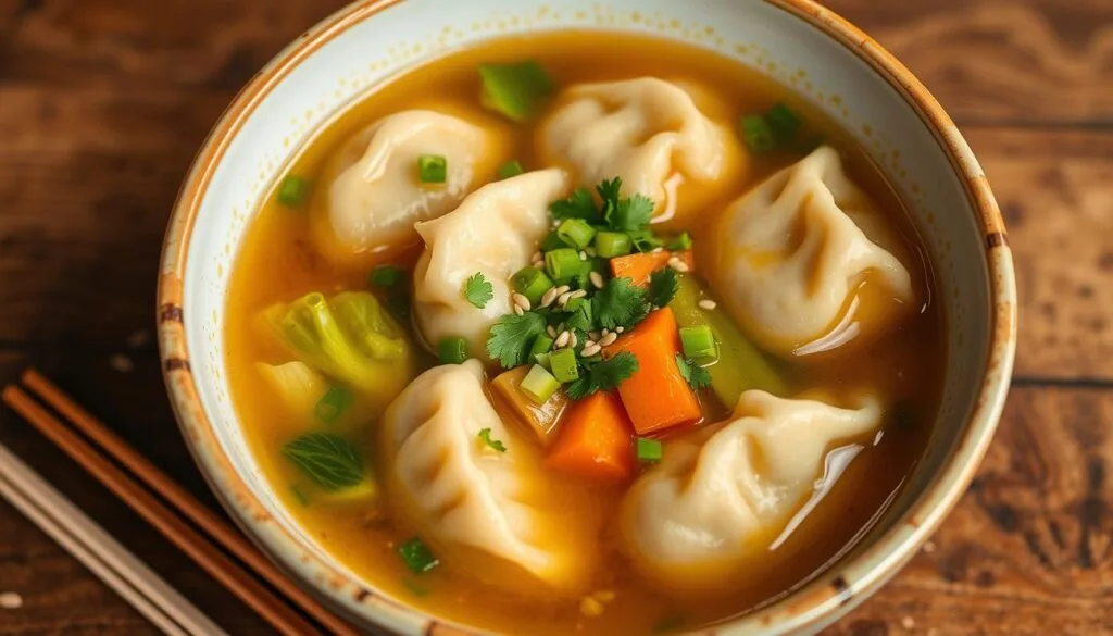 potsticker soup recipe