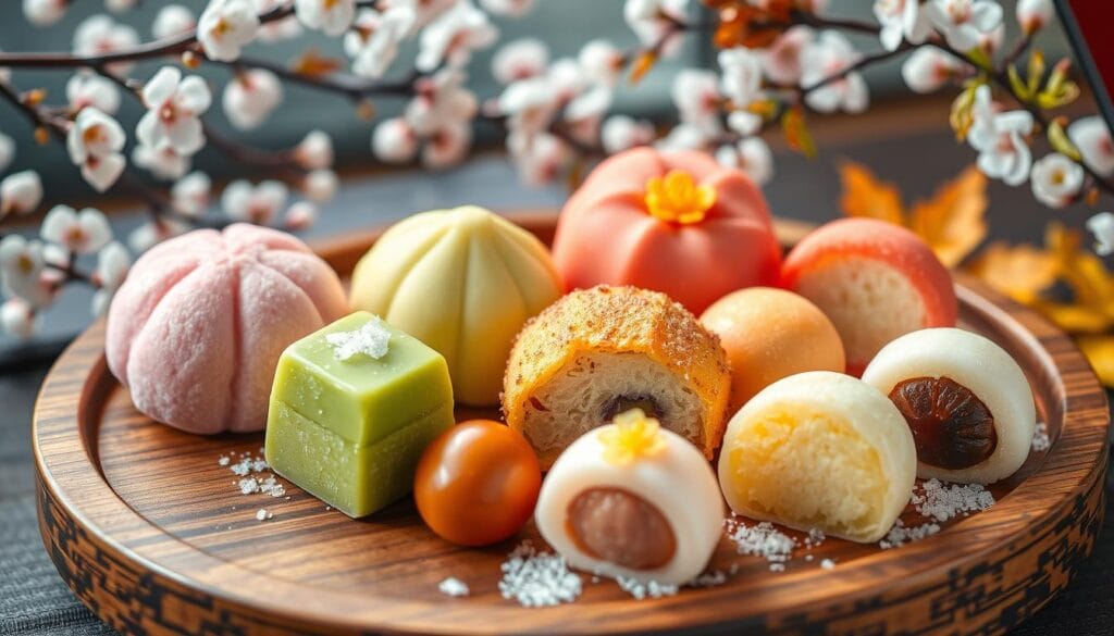 seasonal Japanese sweets